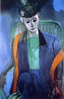 Matisse, Henri Emile Benoit - portrait of Mme matisse